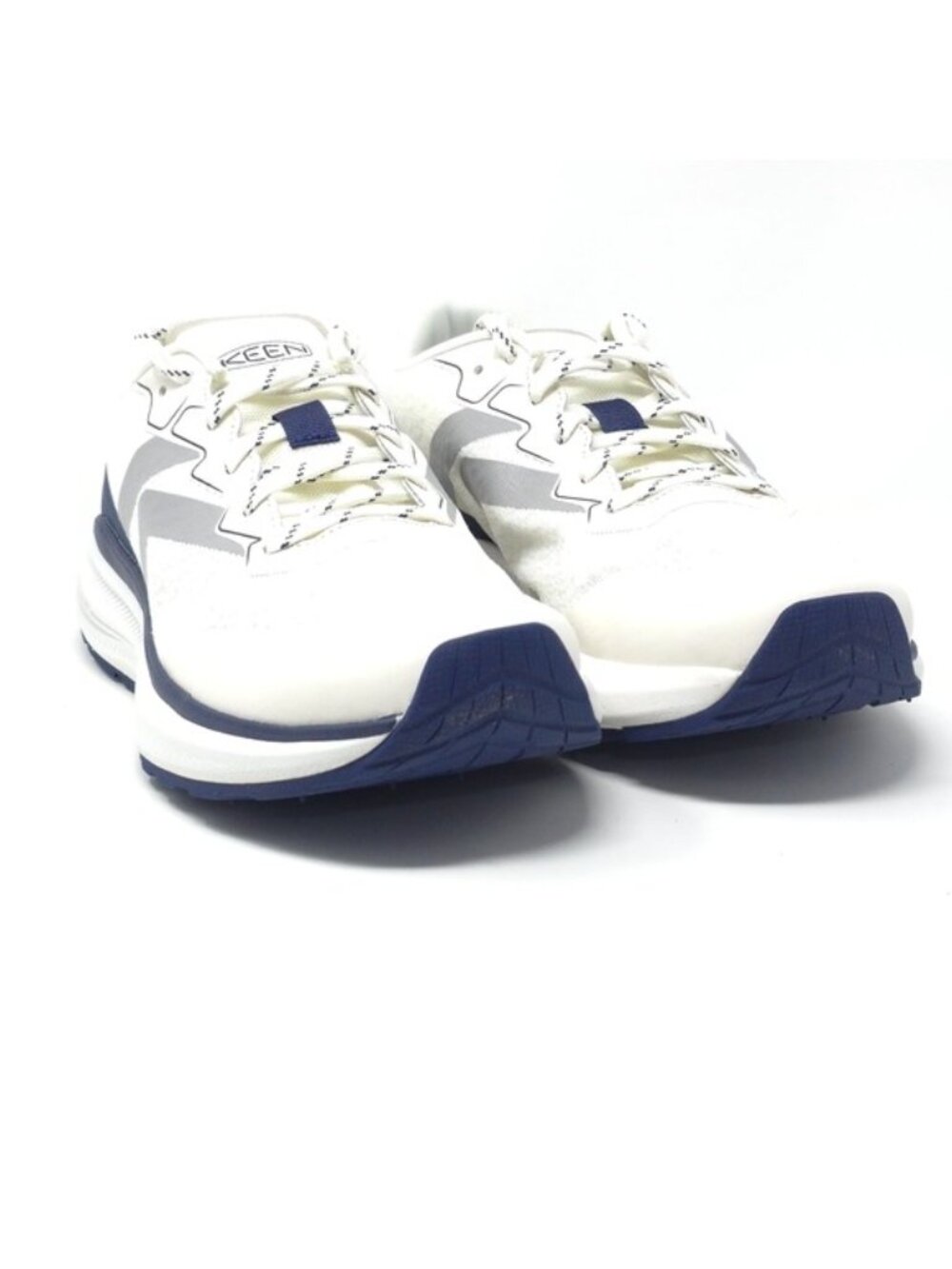 KEEN WK500 Sneakers Star White/Naval Academy Walking Shoes Men’s - Picture 2 of 12